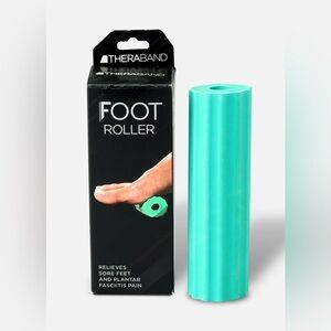 Theraband Foot Roller Relieves Sore Feet Plantar Fasciitis Green 1.5” x 5" NEW